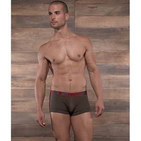 Фото Мужские трусы боксеры коричневые C-IN2 Pop Colors Low No Show Profile Boxer Espresso