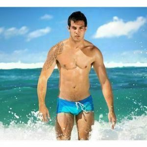 Фото Мужские плавки хипсы сине-бирюзовые Aussiebum Handlebar Hip Kiama
