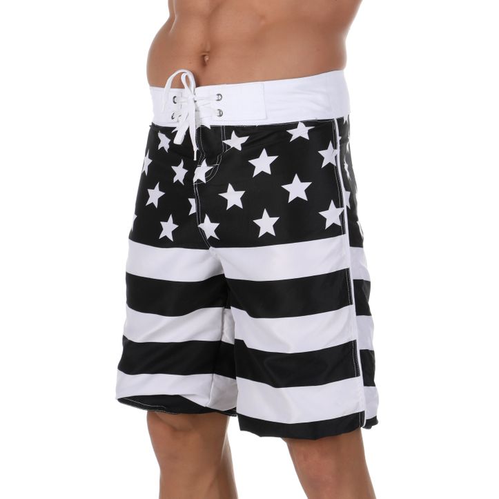 Мужские плавательные шорты черная Америка AussieBum Black America 