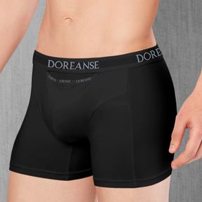 Фото Мужские трусы боксеры черные Doreanse 1790