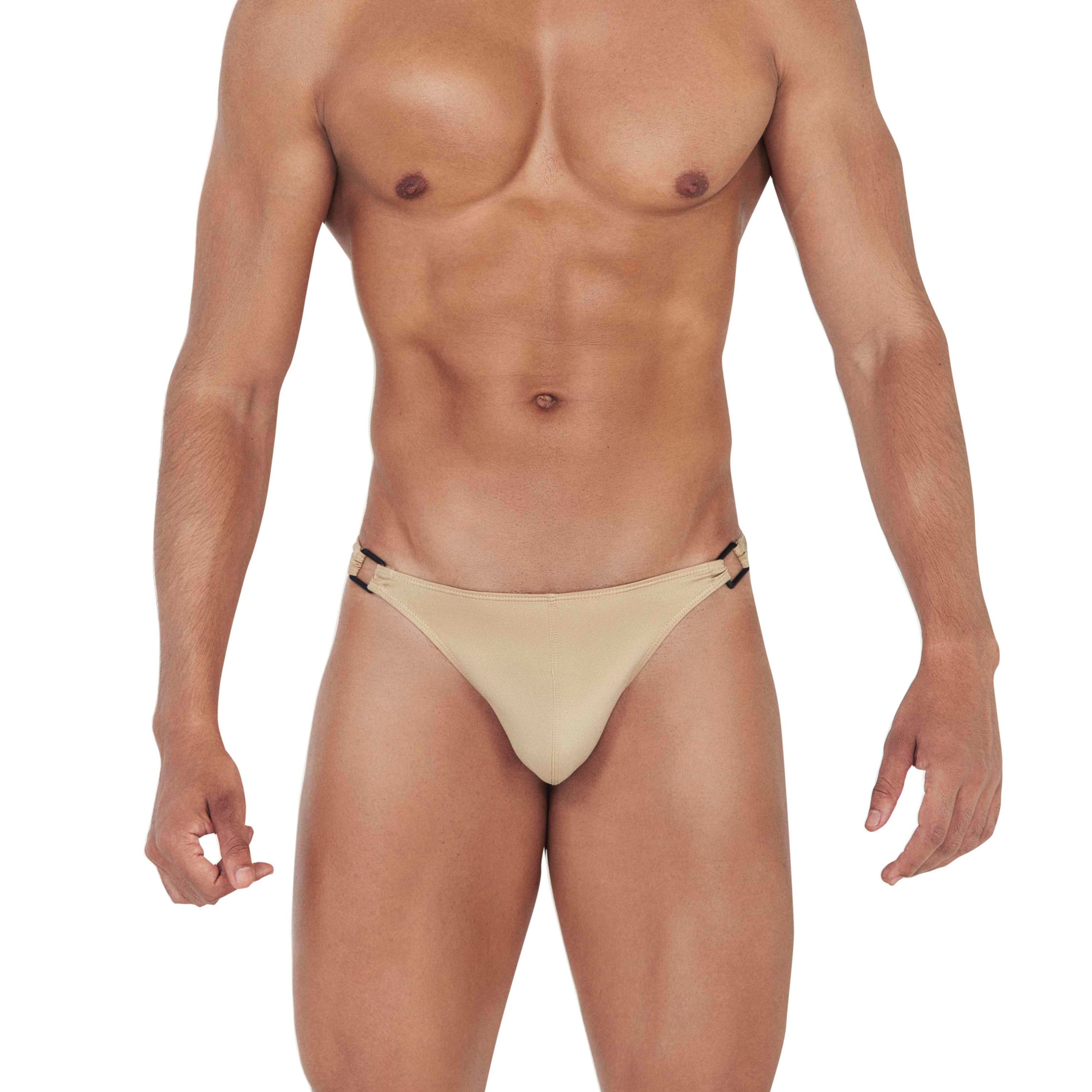 Мужские трусы тонги золотистые Clever FLASHING THONG 145502 фото 1