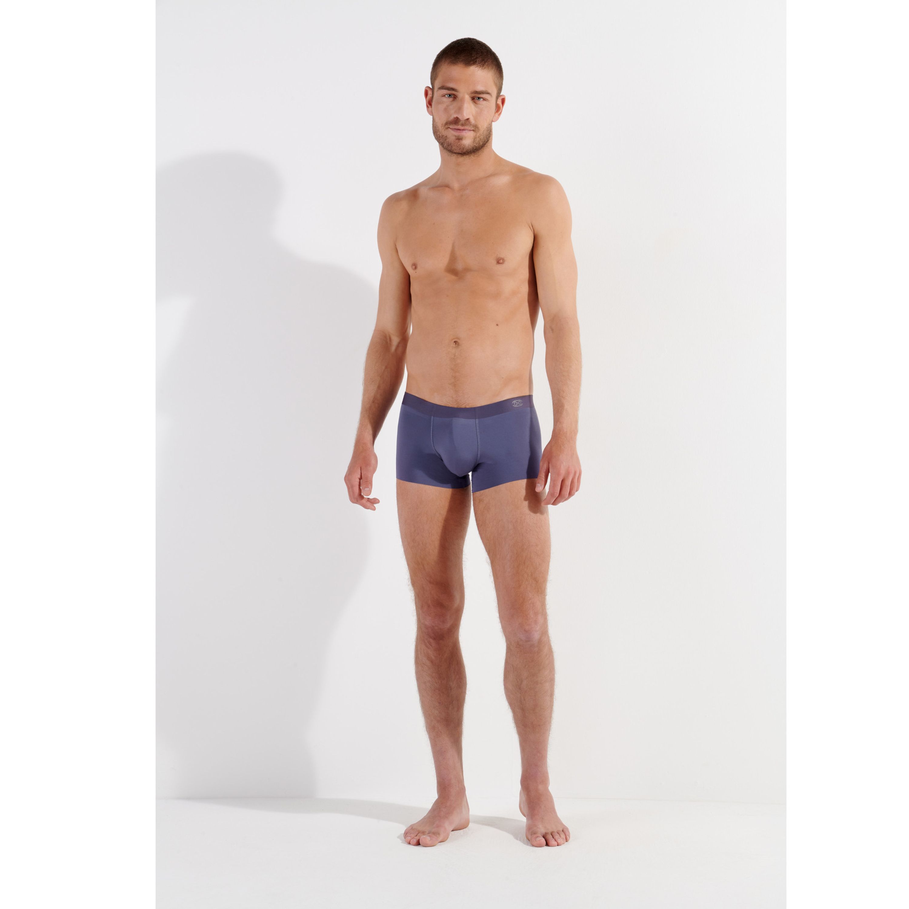 Мужские трусы боксеры серые HOM MODAL CLEAN CUT Comfort Boxer Briefs 402753_4000ZU фото 1