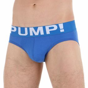 Фото Мужские трусы брифы синие PUMP! 