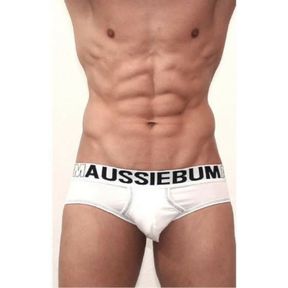 Фото Мужские трусы брифы Aussiebum белые AB00308
