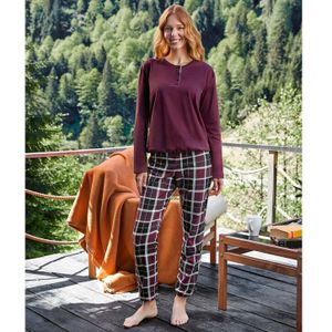 Фото Женская пижама бордовая Doreanse 4042