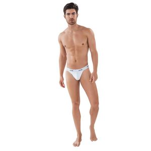 Фото Мужские трусы тонги белые Clever Moda VENTURE THONG 087701