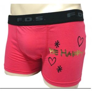 Фото Мужские трусы боксеры розовые F.D.S. 0-1FDS001