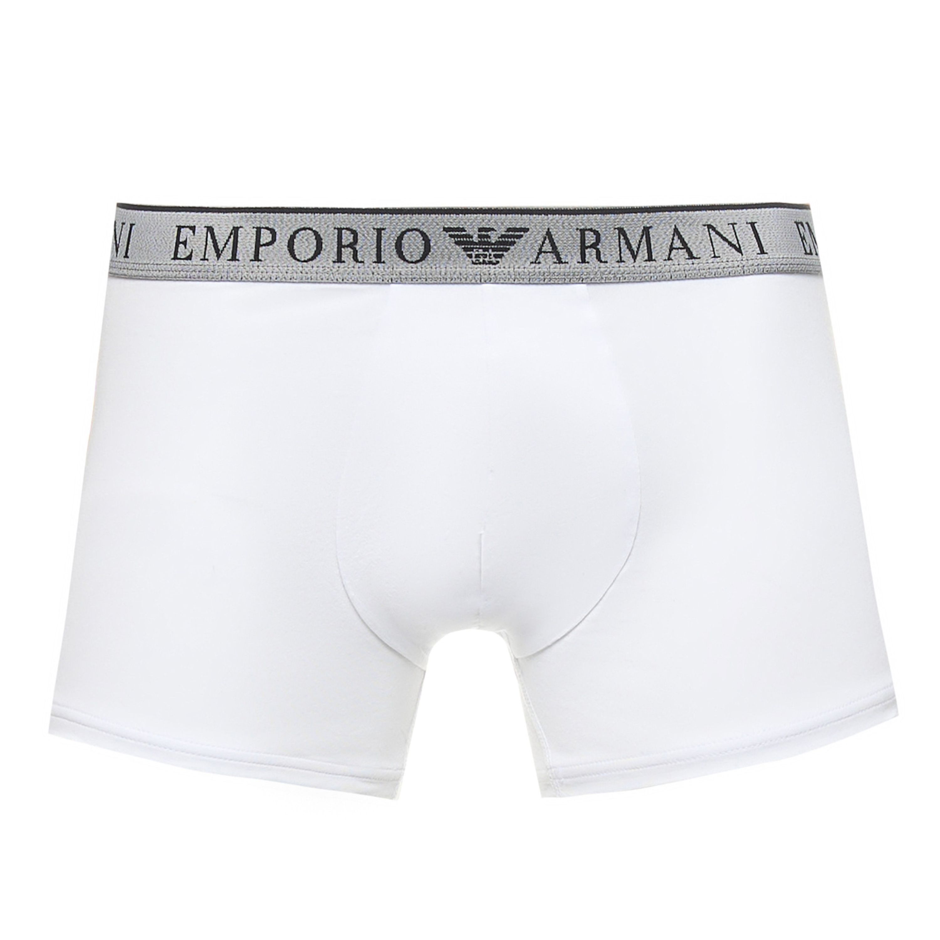 Набор мужских трусов хипсов 2в1 (черный, белый) Emporio Armani 111769_4F720 10320 фото 4