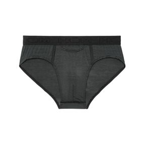 Фото Мужские трусы брифы черные в полоску HOM SIMON Mini Briefs HO1 359852_400004
