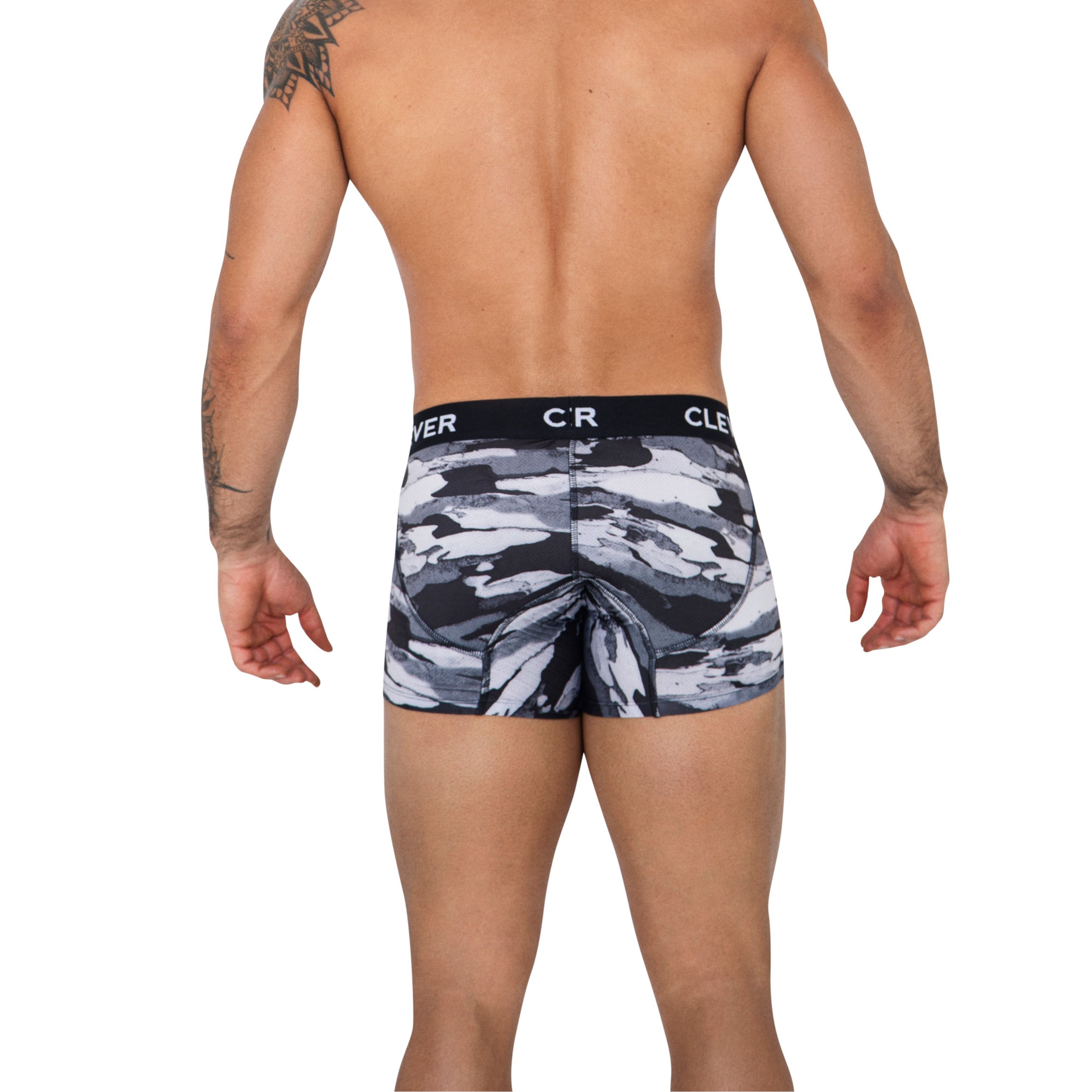 Мужские трусы хипсы серые Clever NAVIGATE TRUNKS 152212 фото 3