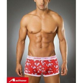 Фото Мужские трусы боксеры Asitoo Modal Red Rabbit Boxer AST0007