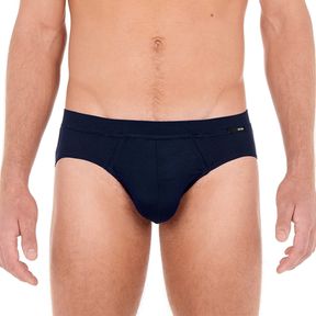 Фото Мужские трусы брифы темно-синие HOM Tencel Soft 40-2677-00RA