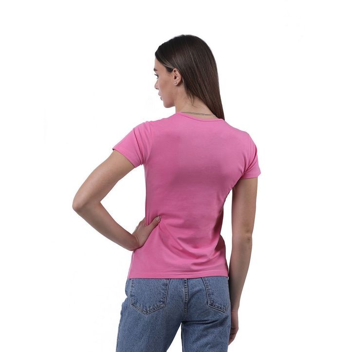 Женская футболка розовая Sergio Dallini SDT651-8 фото 2