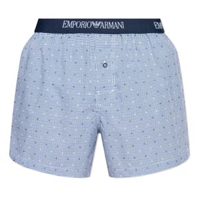 Фото Мужские трусы-шорты голубые Emporio Armani 110991_4F576 20611