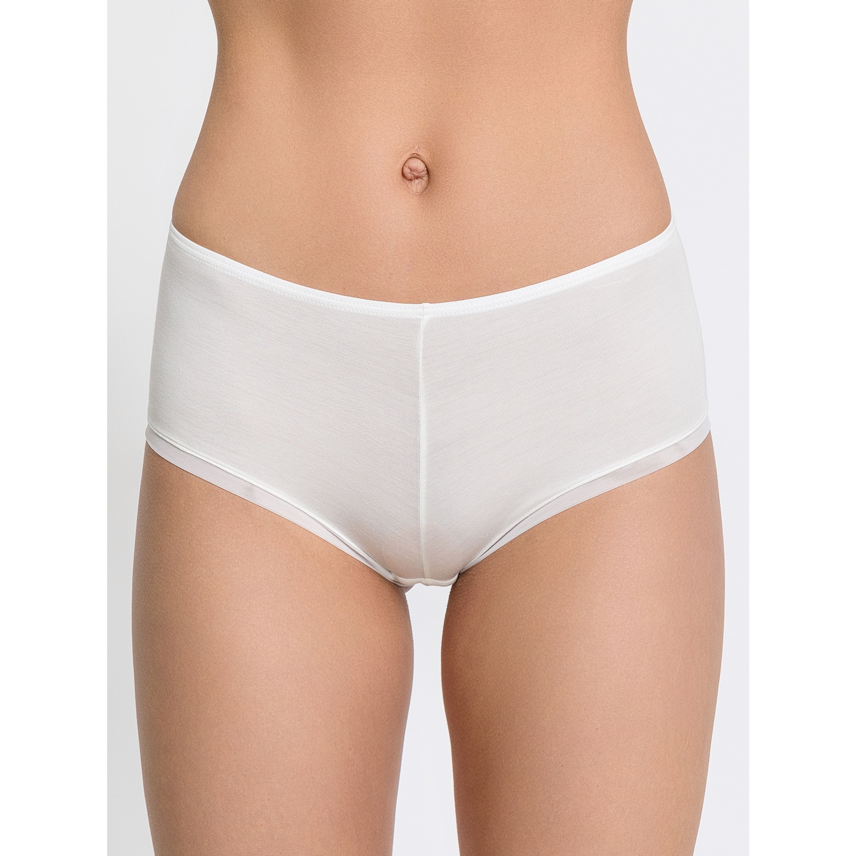 Женские трусы кюлоты белые OROBLU Perfect Line VOBT01599 фото 1