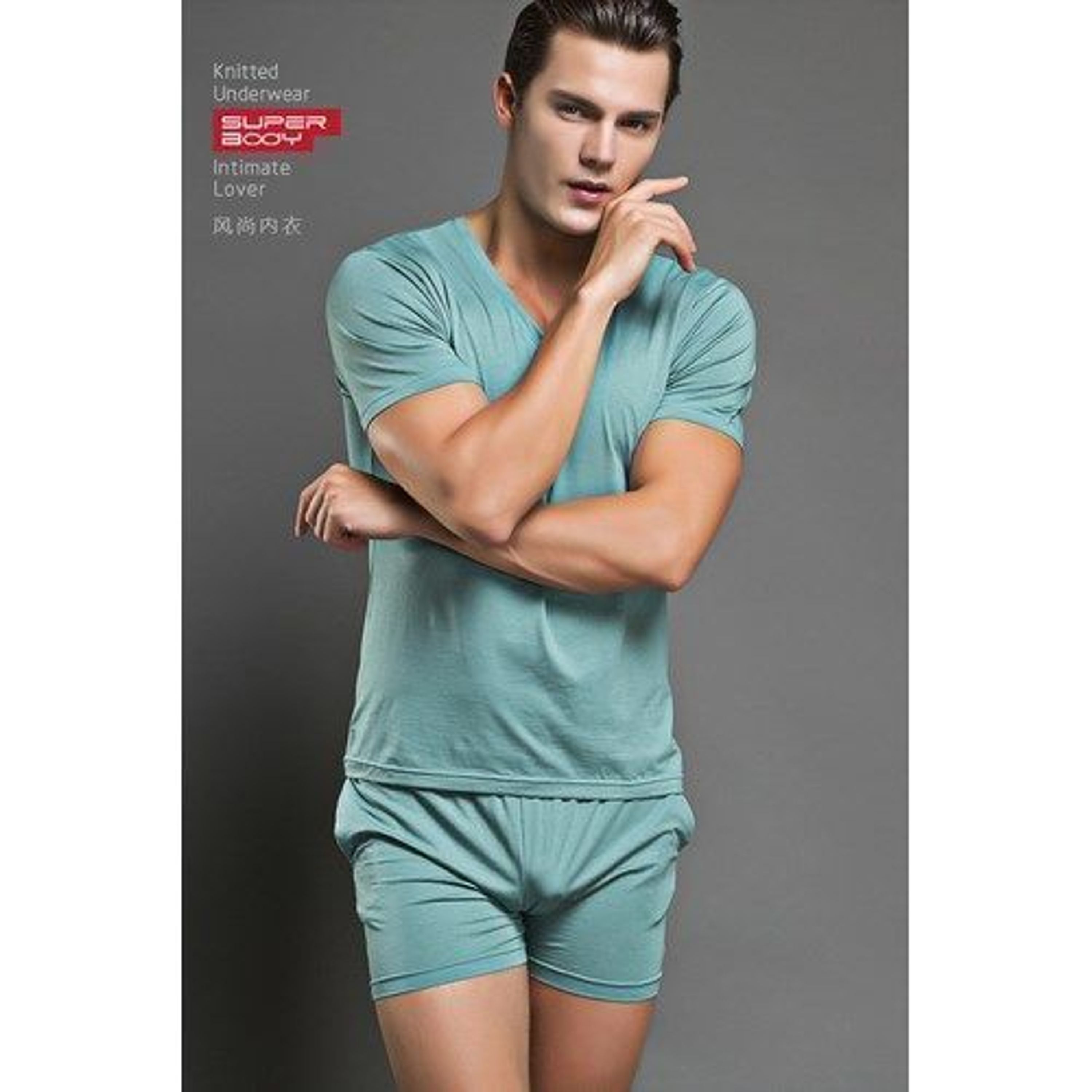 Мужская футболка изумрудная Superbody Emerald фото 2