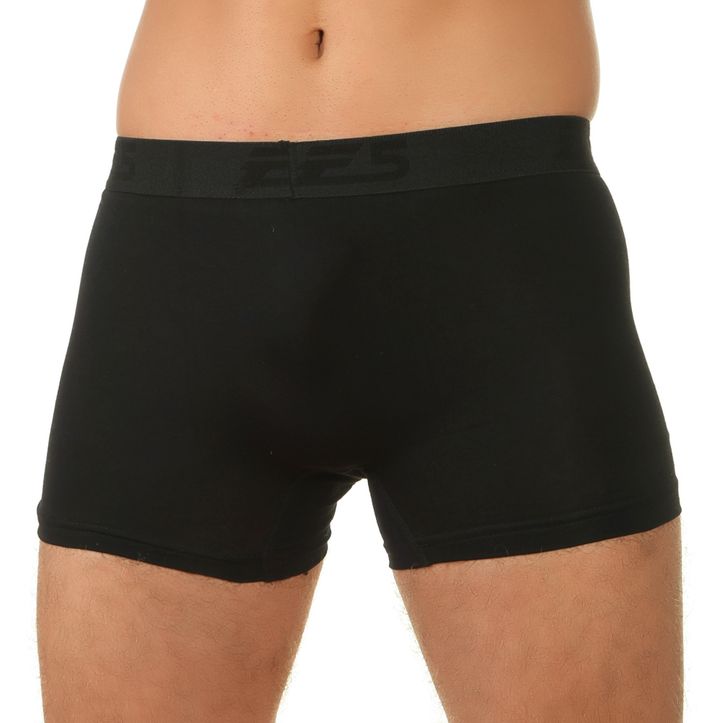Мужские трусы боксеры черные E5 Underwear  CLASSIC BOXER SHORT 