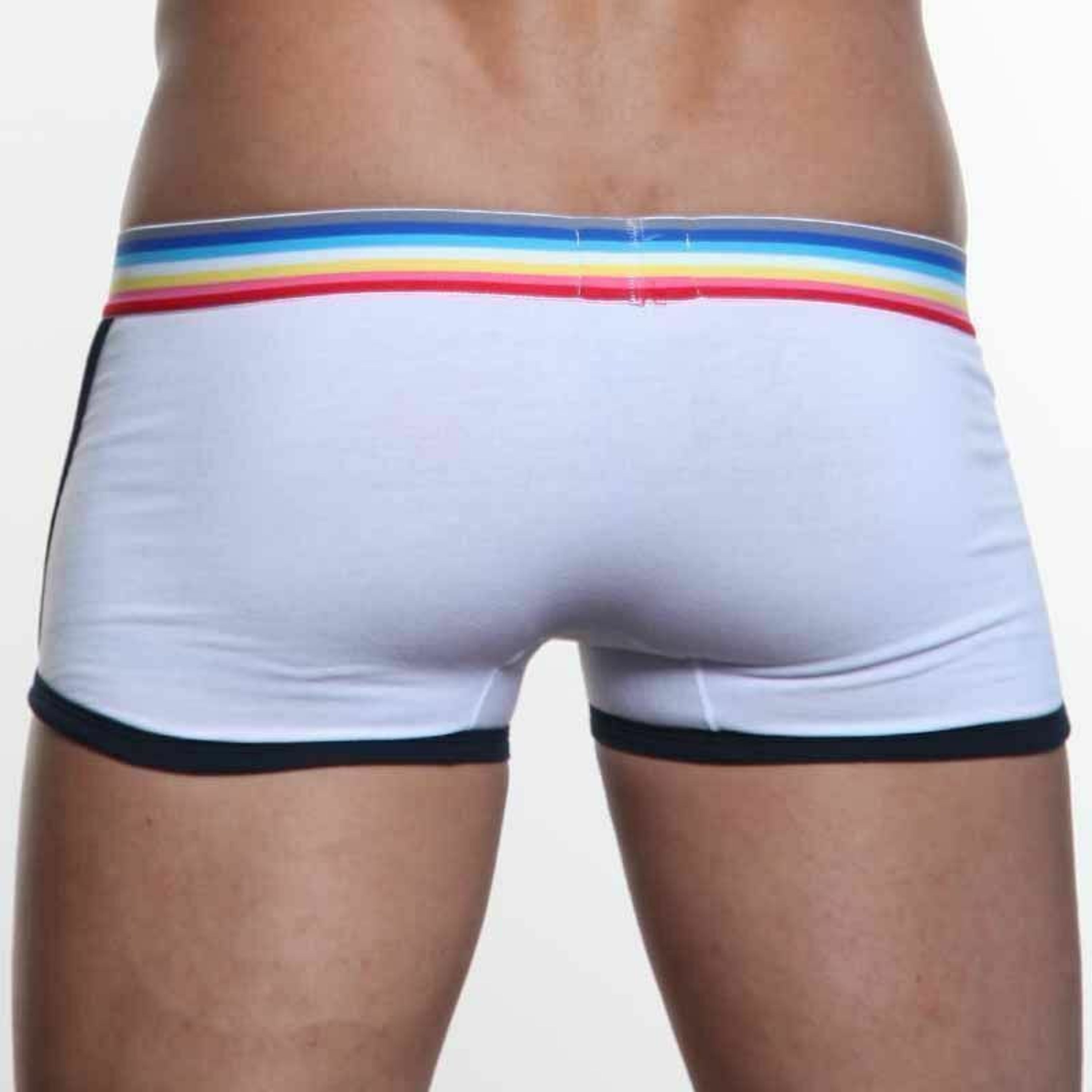 Мужские трусы хипсы белые Paul Smith Trunk White фото 3