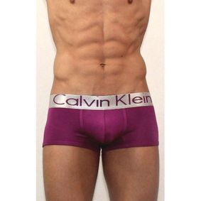 Фото Мужские трусы боксеры фиолетовые Calvin Klein Violet  Boxer