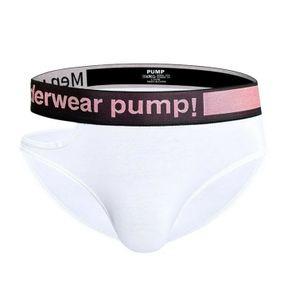 Фото Мужские трусы брифы белые PUMP! MP233-1