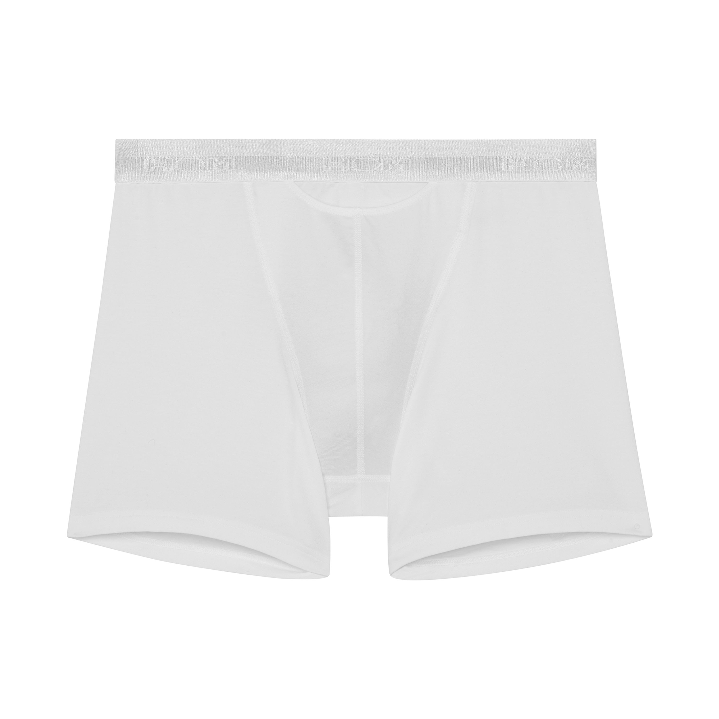 Мужские трусы боксеры удлиненные белые HOM HO1 Long Boxer Briefs HO1 359519_400003 фото 6