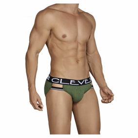 Фото Мужские трусы брифы хаки Clever Nomada Brief 544410