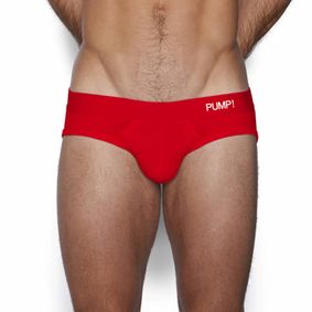 Фото Мужские трусы брифы красные PUMP! PU005