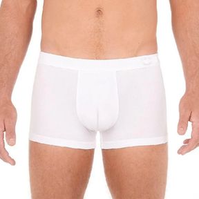 Фото Мужские трусы боксеры белые HOM Supreme Cotton 40-2449-0003