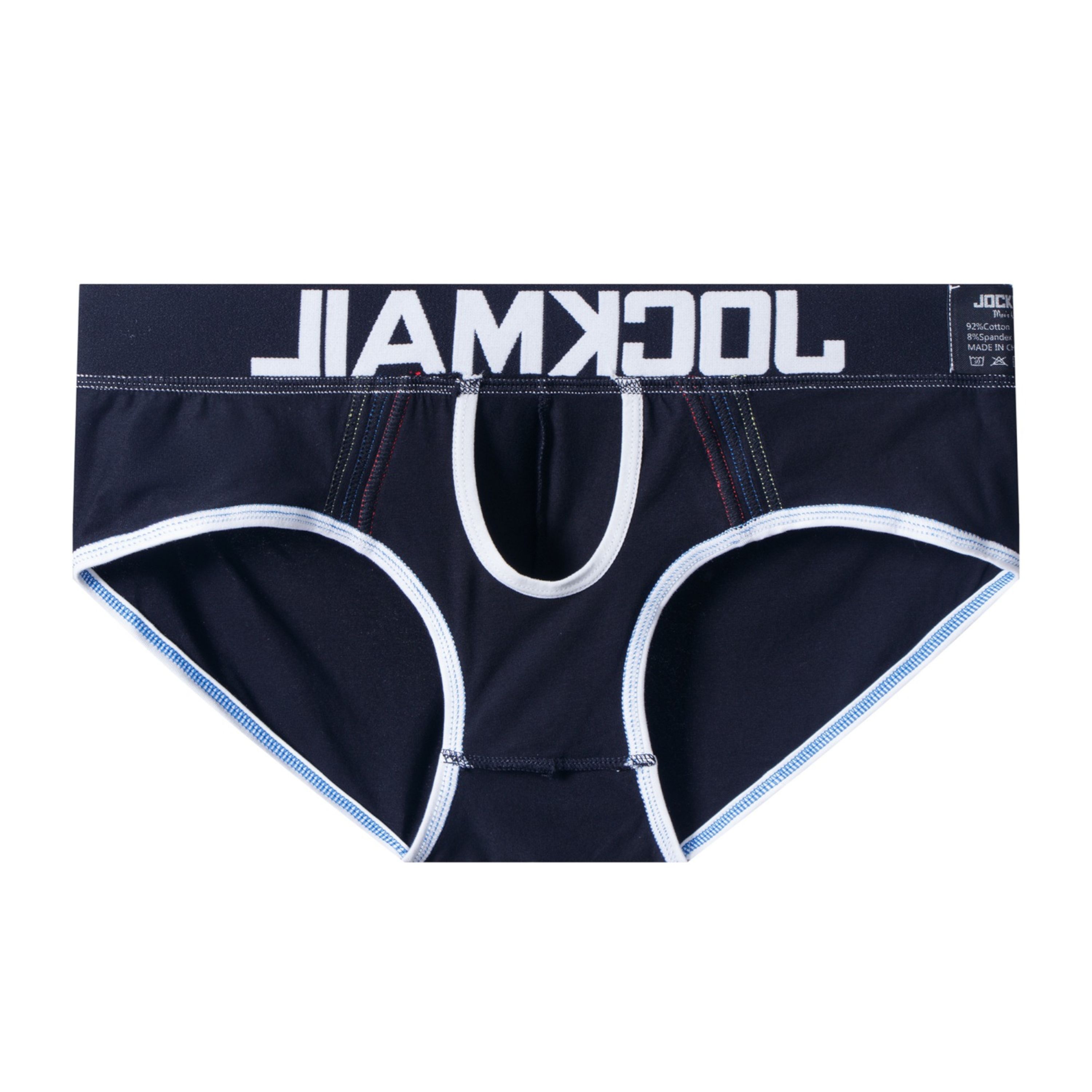 Мужские трусы брифы черные JOCKMAIL JM2059-2 фото 5