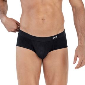 Фото Мужские трусы брифы черные Clever SPIRIT PIPING BRIEF 160511