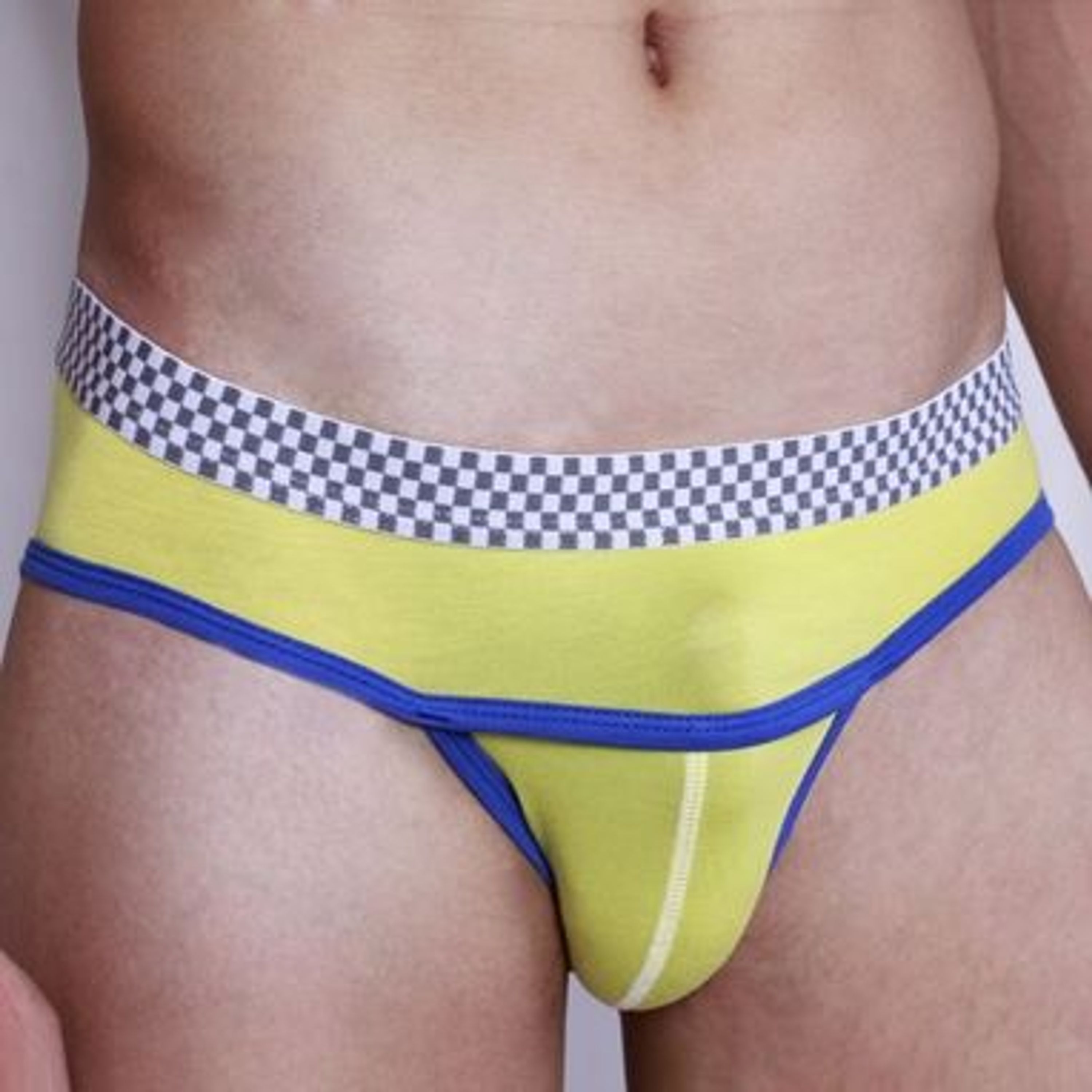  Мужские трусы брифы салатовые с карманом Superbody Pocket Brief Light Green фото 3