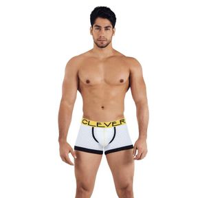 Фото Мужские боксеры белые сетчатые Clever BRASILEA BOXER 034801