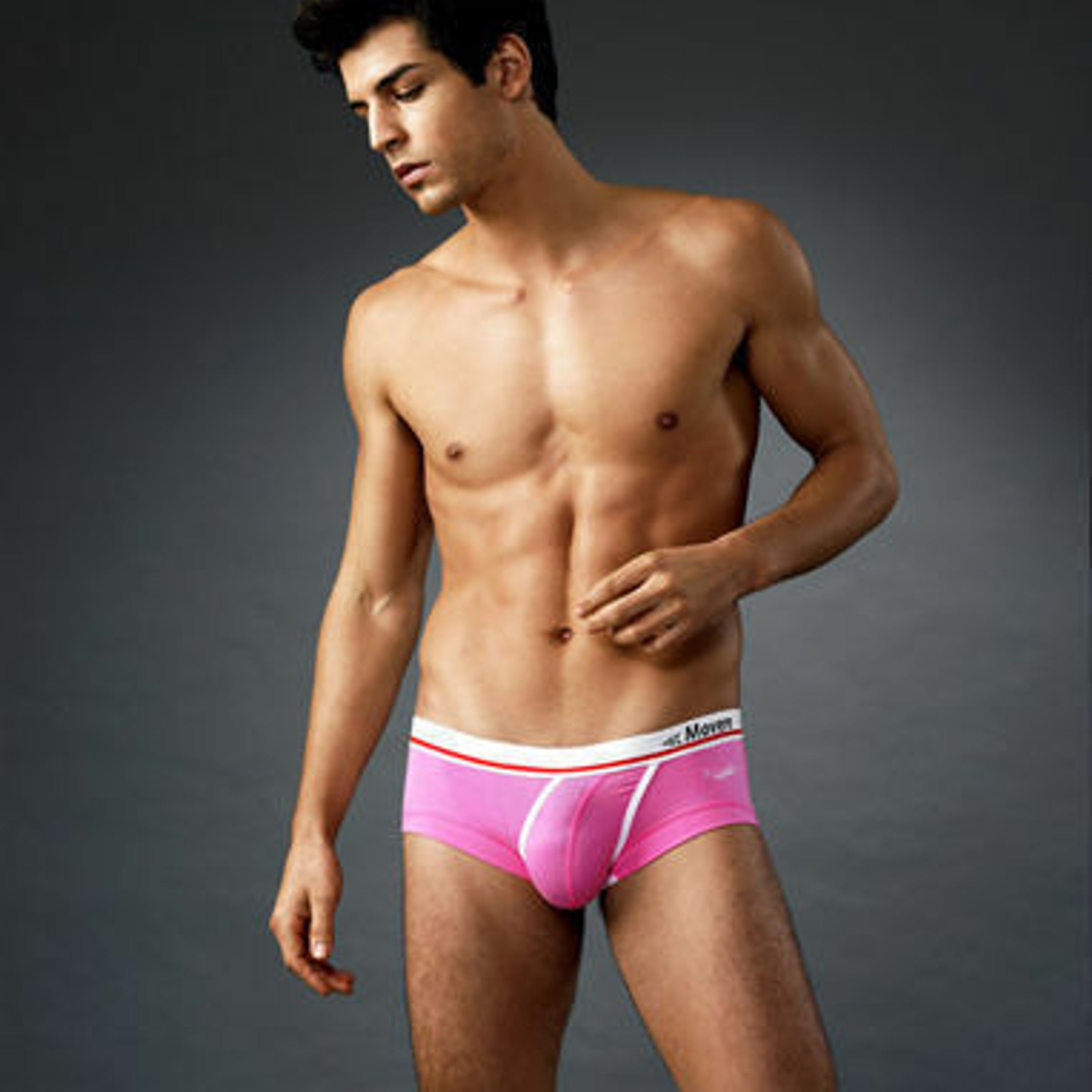 Мужские трусы хипсы Movere Pink Hipster фото 1