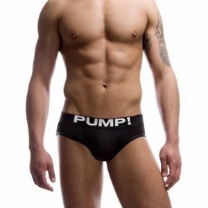 Фото Мужские трусы брифы черные Pump! PU014-2