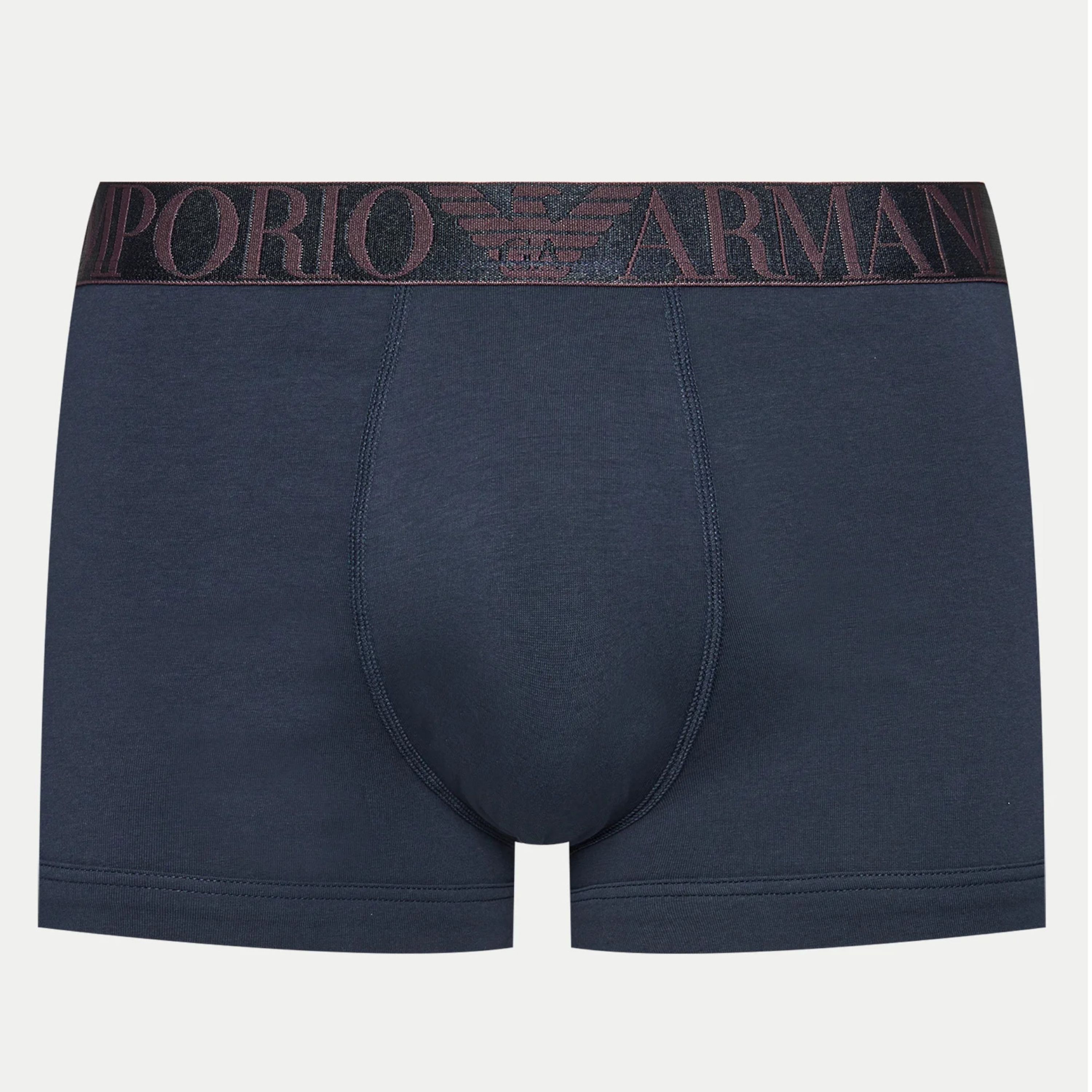Набор мужских трусов хипсов 3в1 темно-синие Emporio Armani 111357_4F726 64135 фото 3