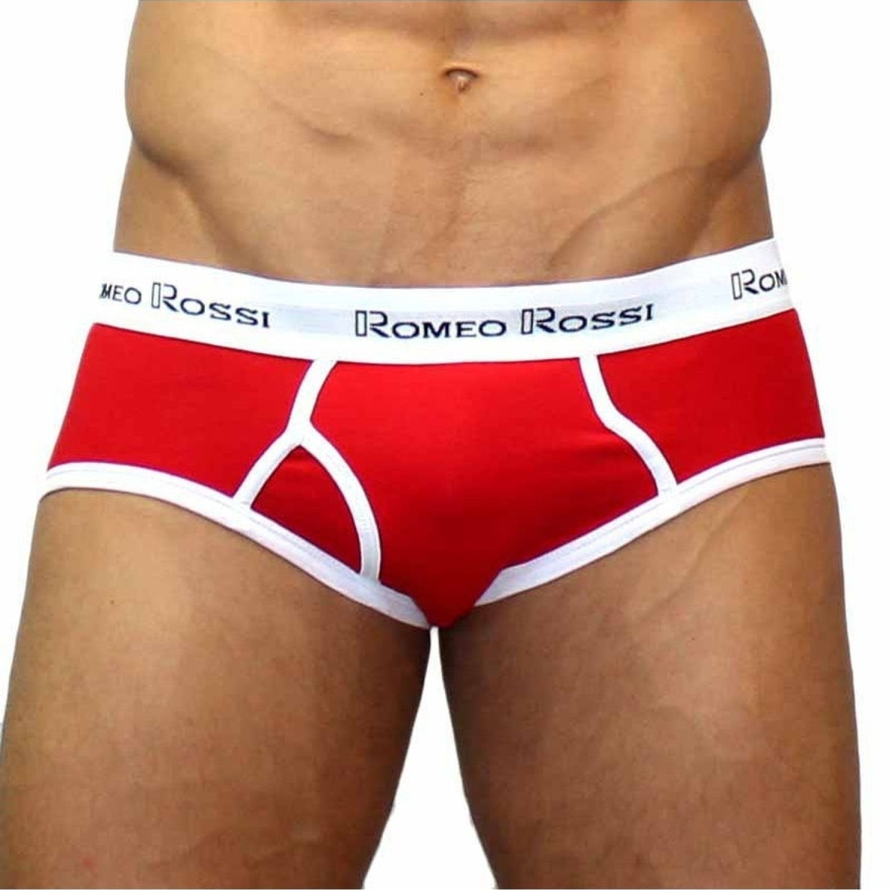 Мужские трусы брифы красные Romeo Rossi RR366-8 Brief фото 2