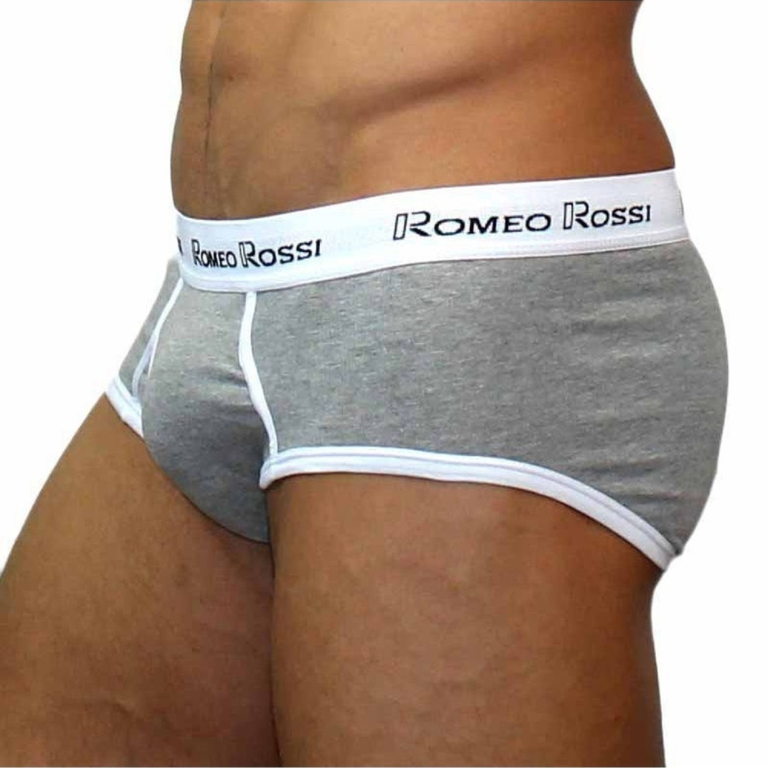 Набор мужских трусов брифов 3в1+ПОДАРОК Romeo Rossi RR366-0235 фото 3