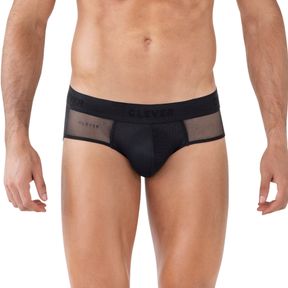 Фото Мужские трусы брифы черные Clever Moda YIN YANG BRIEF 162611