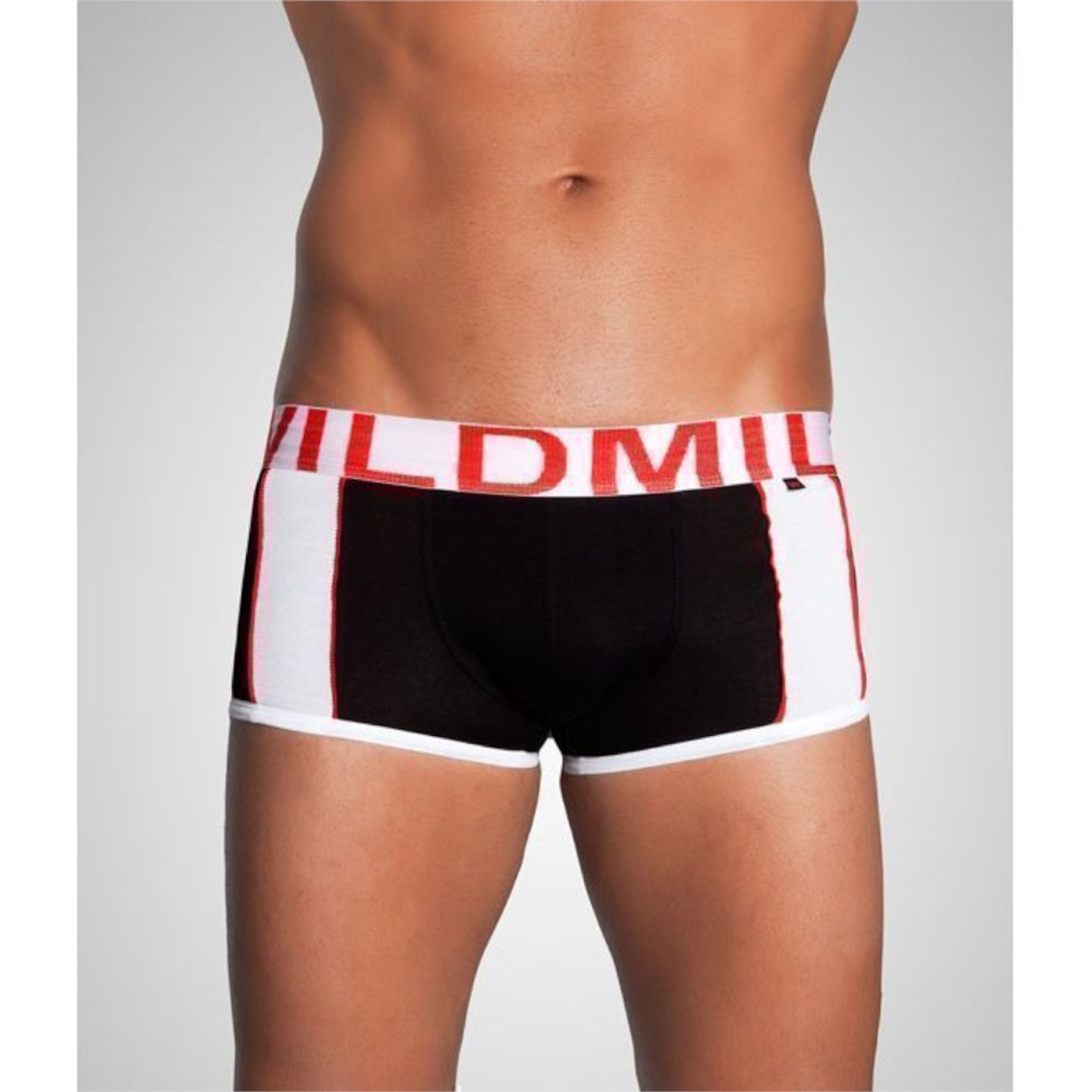 Мужские трусы боксеры черные Wild Milk CleanCut Boxer Black фото 2