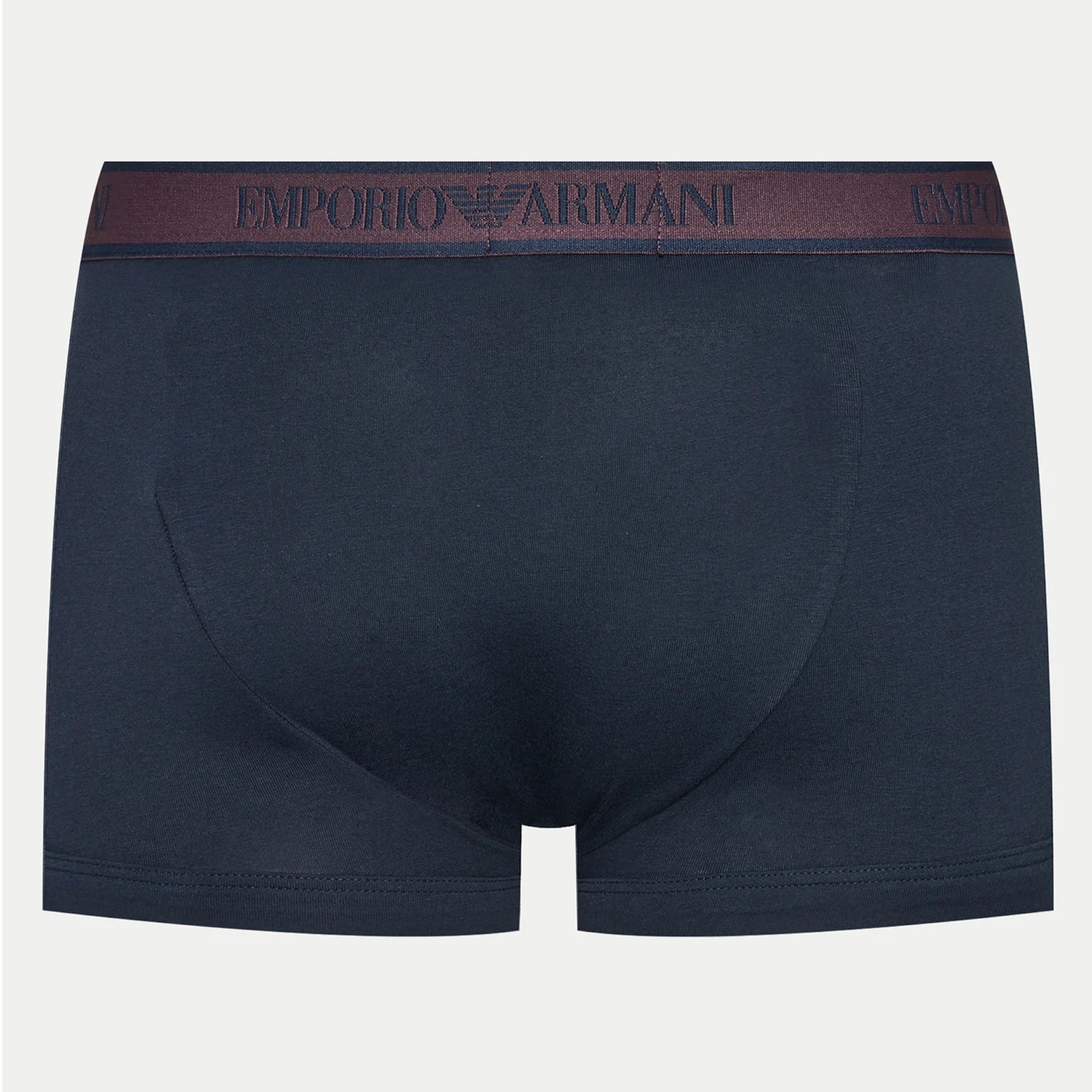 Набор мужских трусов хипсов 3в1 темно-синие Emporio Armani 111357_4F717 70435 фото 7