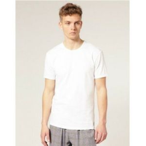 Фото  Футболка модал Calvin Klein Round Neck White