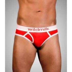 Фото Мужские трусы слипы красные Wild Milk CityBoy Brief Red