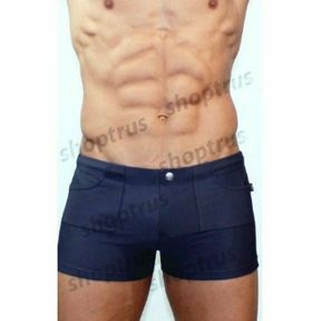 Фото Мужские плавки темно-серые TOOT Navy Shorts 