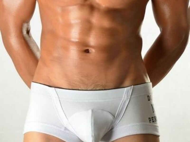  Мужские трусы хипсы белые DOOP Army Trunk White 3712