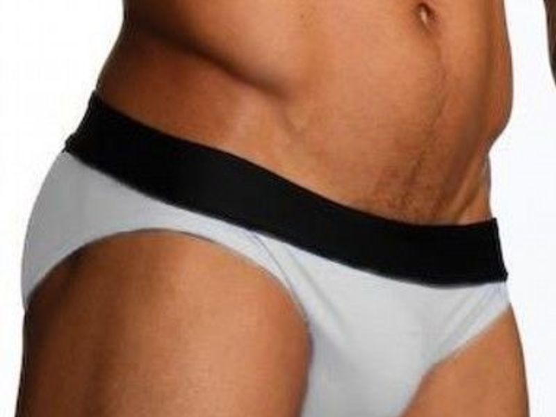  Мужские слипы белые N2N Bodywear Cosmo Sport  3889