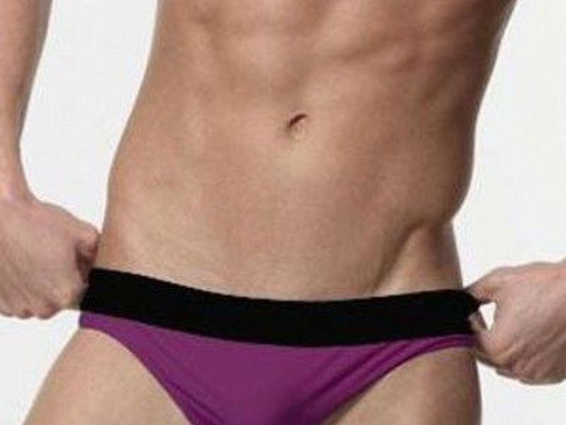  Мужские слипы бордовые N2N Bodywear Cosmo Sport  3890