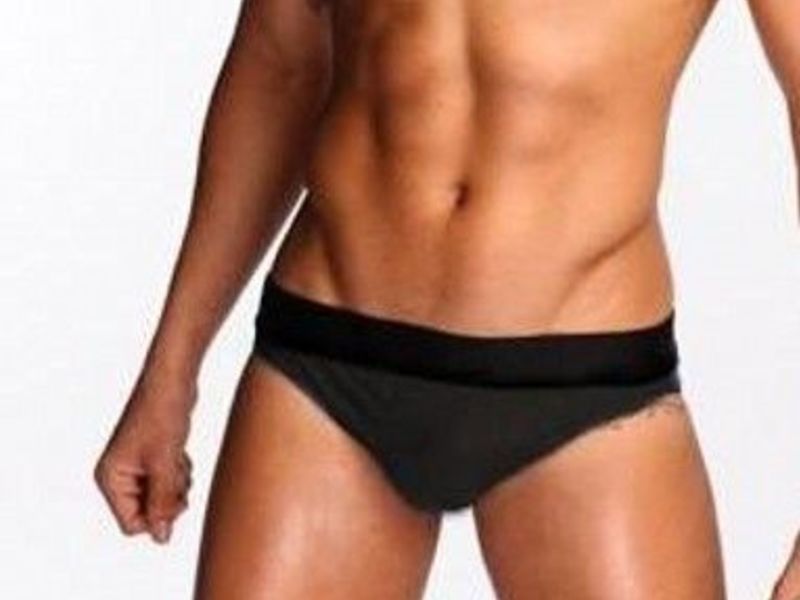  Мужские слипы черные N2N Bodywear Cosmo Sport  3891