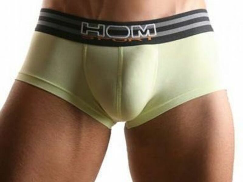 Мужские трусы хипсы светло-зеленые HOM Sports Color Therapy Trunk Light Green 3959