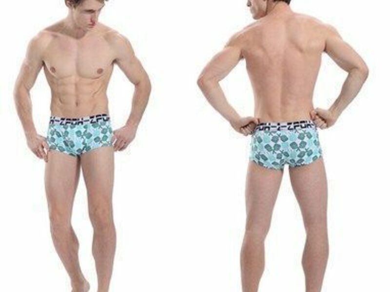 Мужские трусы хипсы ZPOH Green Finger Boxer 4011