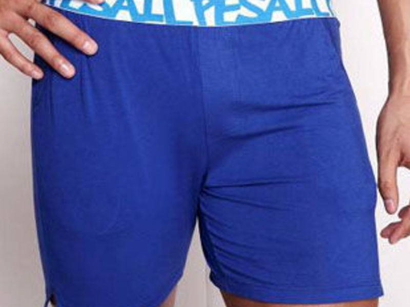 Мужские трусы-шорты синие GMW Boxer Shorts Blue 4635